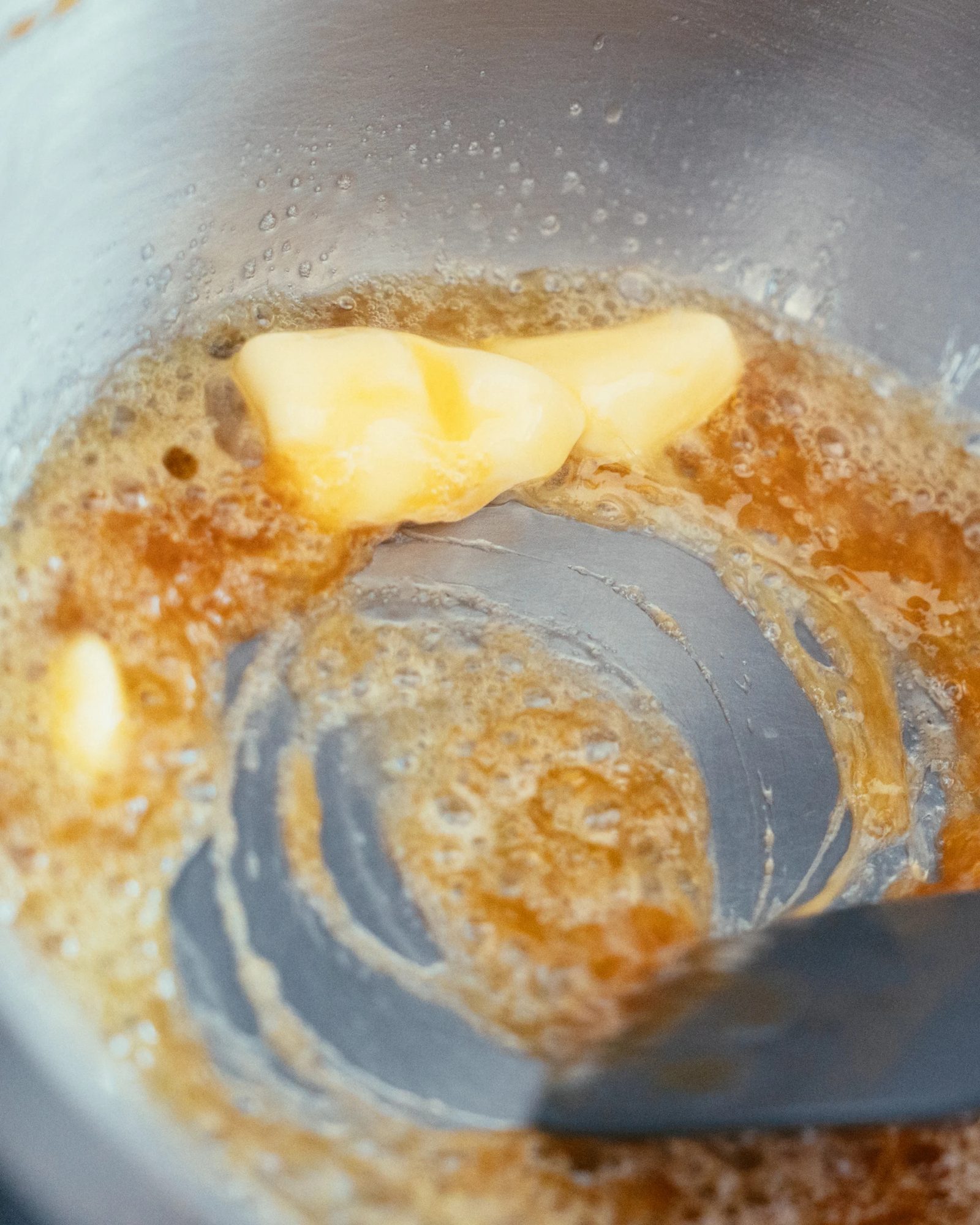 Better Than Butter melting in a pan