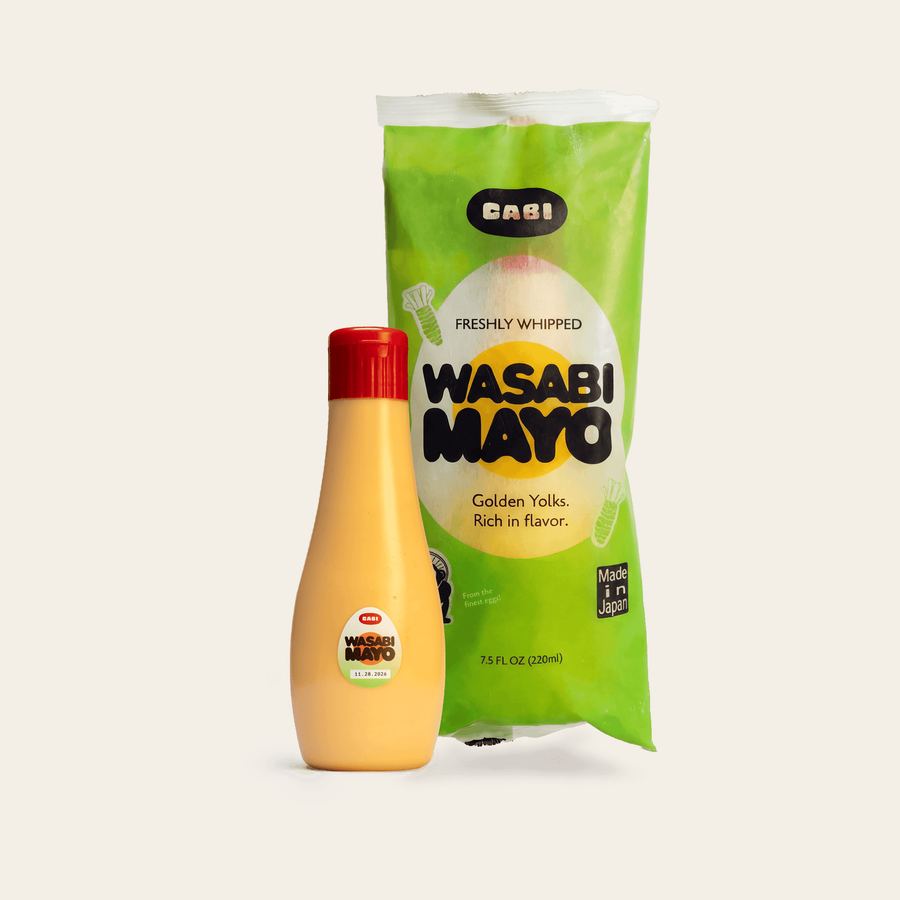CABI Wasabi Mayo bottle and pouch
