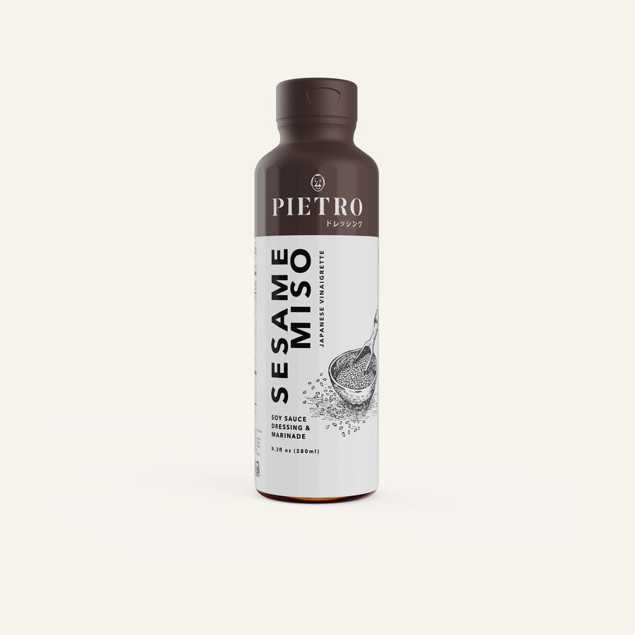 PIETRO Sesame Miso Japanese Vinaigrette bottle