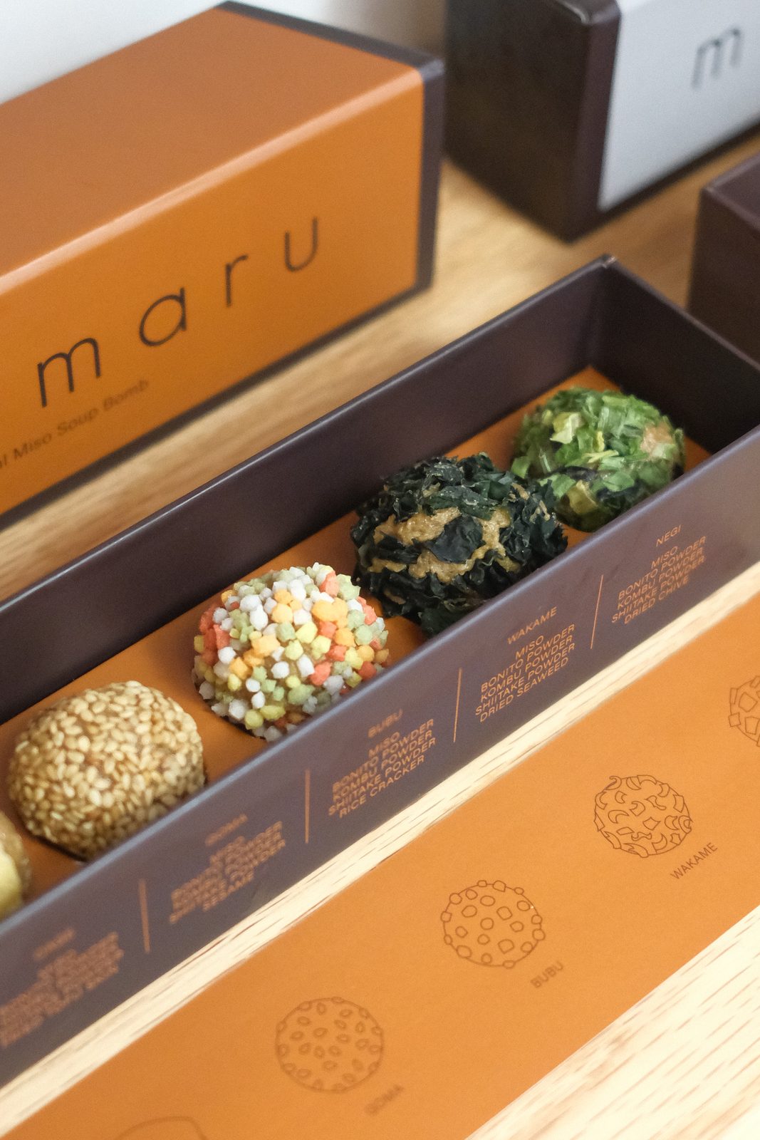 An open MISOMARU box on the shelf